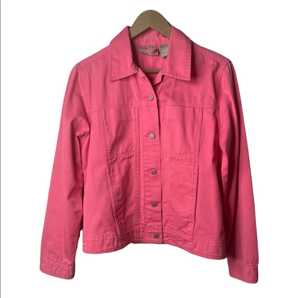 Blassport Vintage Pink Denim Jean Jacket